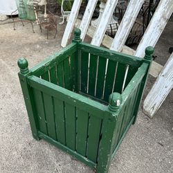 Vintage Wooden Planter Box