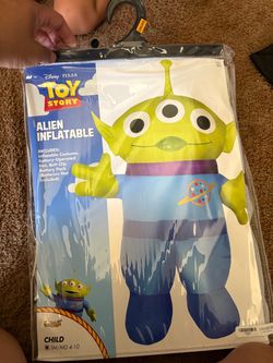 Toy Story Alien Inflatable Child Costume SM/MD