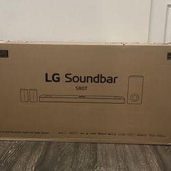LG 5.1.3 Channel Soundbar with Dolby Atmos and Rear Surround Speakers, S80TR