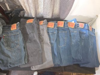 Levi pants men size 36w 29L and 30L