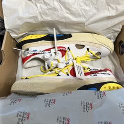 BLAZER LOW 77 / OFF - WHITE University RED