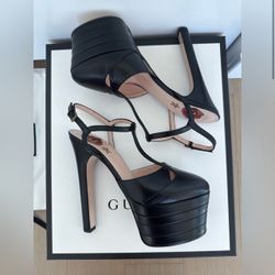 Gucci Angel Platforms Size 36