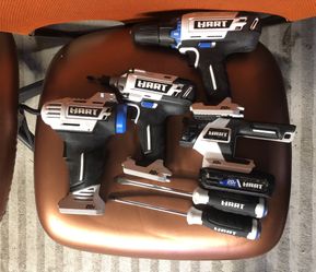 Hart 8 Tool Combo 5 Battery’s