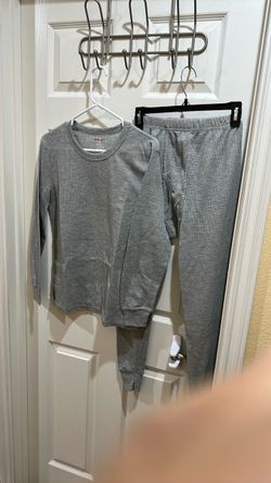 Medium men’s thermo set gray new