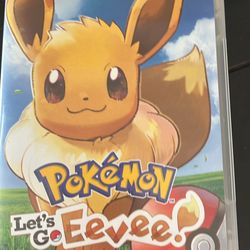 Pokemon Let’s go Eevee