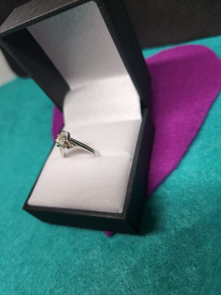 White Gold Engagement Ring