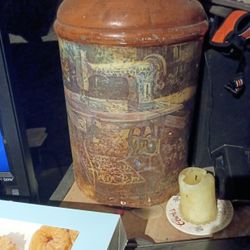 Antique Milk Can Very Heavy . 