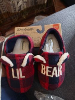 Dearfoam Lil Bear slippers