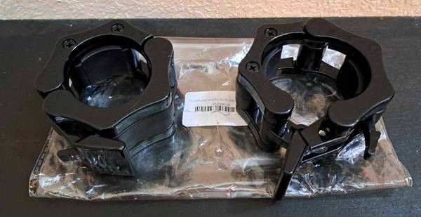 BRAND NEW! Barbell Standard Size Collars Clips Retainers Weight Plates - $10 (South Fort Worth)

