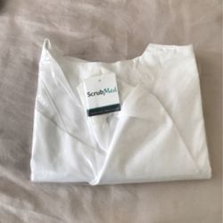 Eight Scrubs  Size 2X  ( Not Open In Front) 