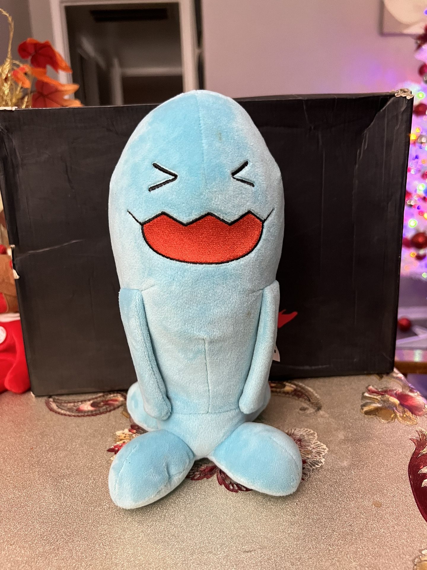 10" Wobbuffet Pokemon Large Plush Doll Toy by TOMY
