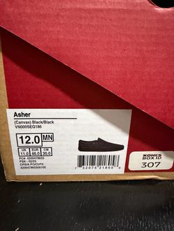 Men’s Black Vans - slip on (Brand New)