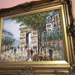 Paris .Painting  . Collection 