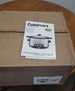 New Cuisinart 4-Qt Multi-Cooker Slow Cooker Steamer MSC-400 Boxed