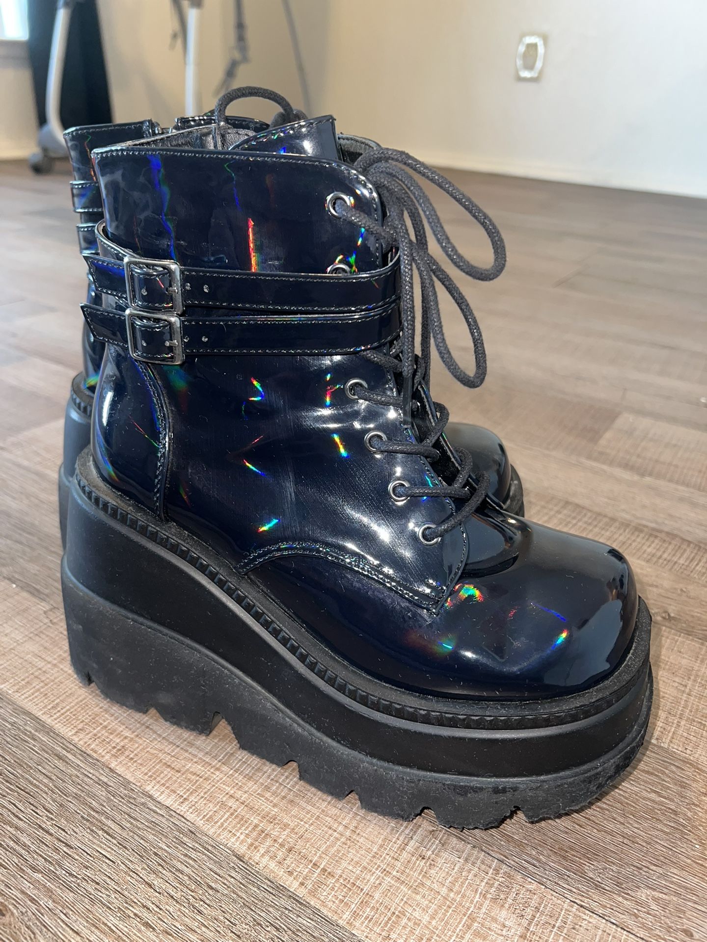 DOLLS KILL TECHNOPAGAN BOOTS