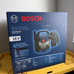 Brand New Sealed - Bosch Cordless Wet/Dry Shop Vacuum (Battery Not Included)