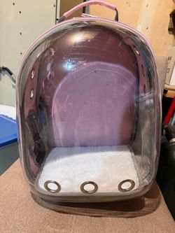 Pet back pack