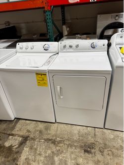 Ge washer dryer set