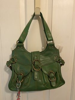 ‘ALDO’ Dark Kelly Green Purse