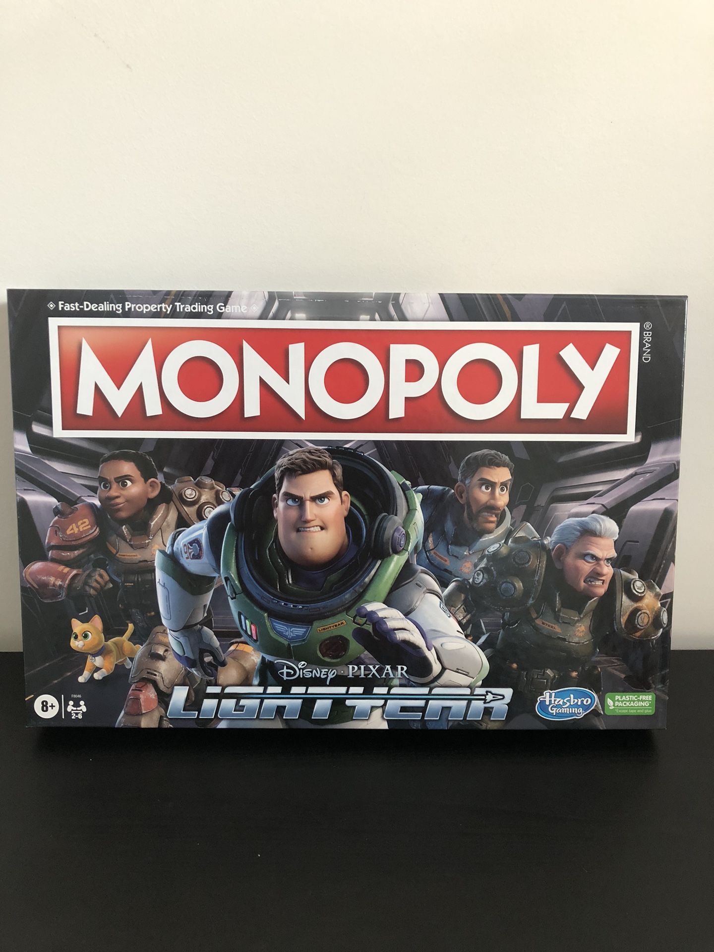 New! Monopoly Disney and Pixar's Lightyear Edition Board Game for Kids Ages 8 and Up