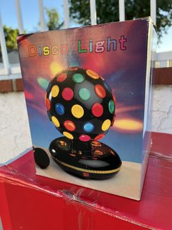 Rotating Disco Light