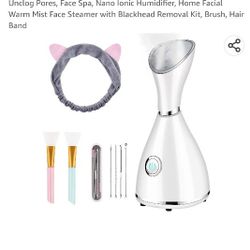 Nano Ionic Facial Steamer Kit - New