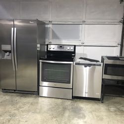Stainless Steel Kitchen Appliances 