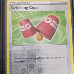Pokemon Card Switching Cups Holo