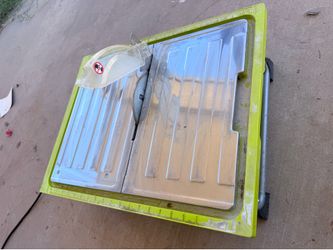 Ryobi 7-inch tabletop wet tile saw