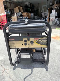 Coleman Powermate 6250 Gas Generator