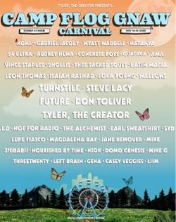 2 Camp flog gnaw tickets + parking