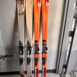 🎿 2 Pairs of Skis w/ Bindings – Atomic + Black Diamond – $200 OBO 