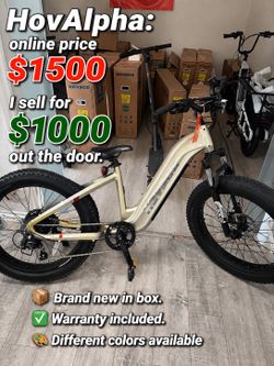 HovAlpha premium Ebike wholesale price to OfferUp customers