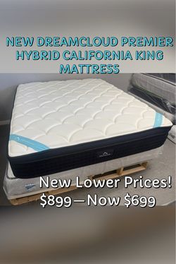 New DreamCloud Premier Hybrid California King Mattress
