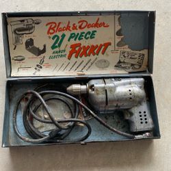 Black&Decker  Vintage Drill Set