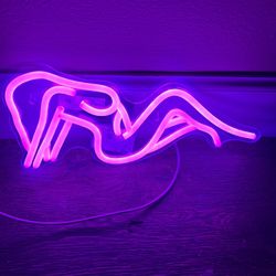 Lady Outline Neon LED Sign