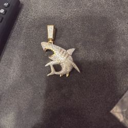10k Gold Shark 🦈 Pendant Bust down 🥶🥶