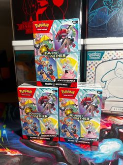 Pokémon Journey Together Booster Bundle x3