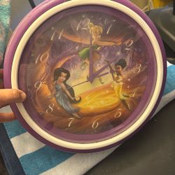 Tinkerbell Clock 