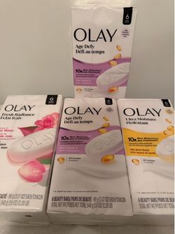 Olay bar soap 6 count 4/$20