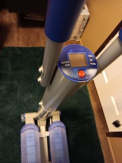 Stepper with monitor calories burn and steps