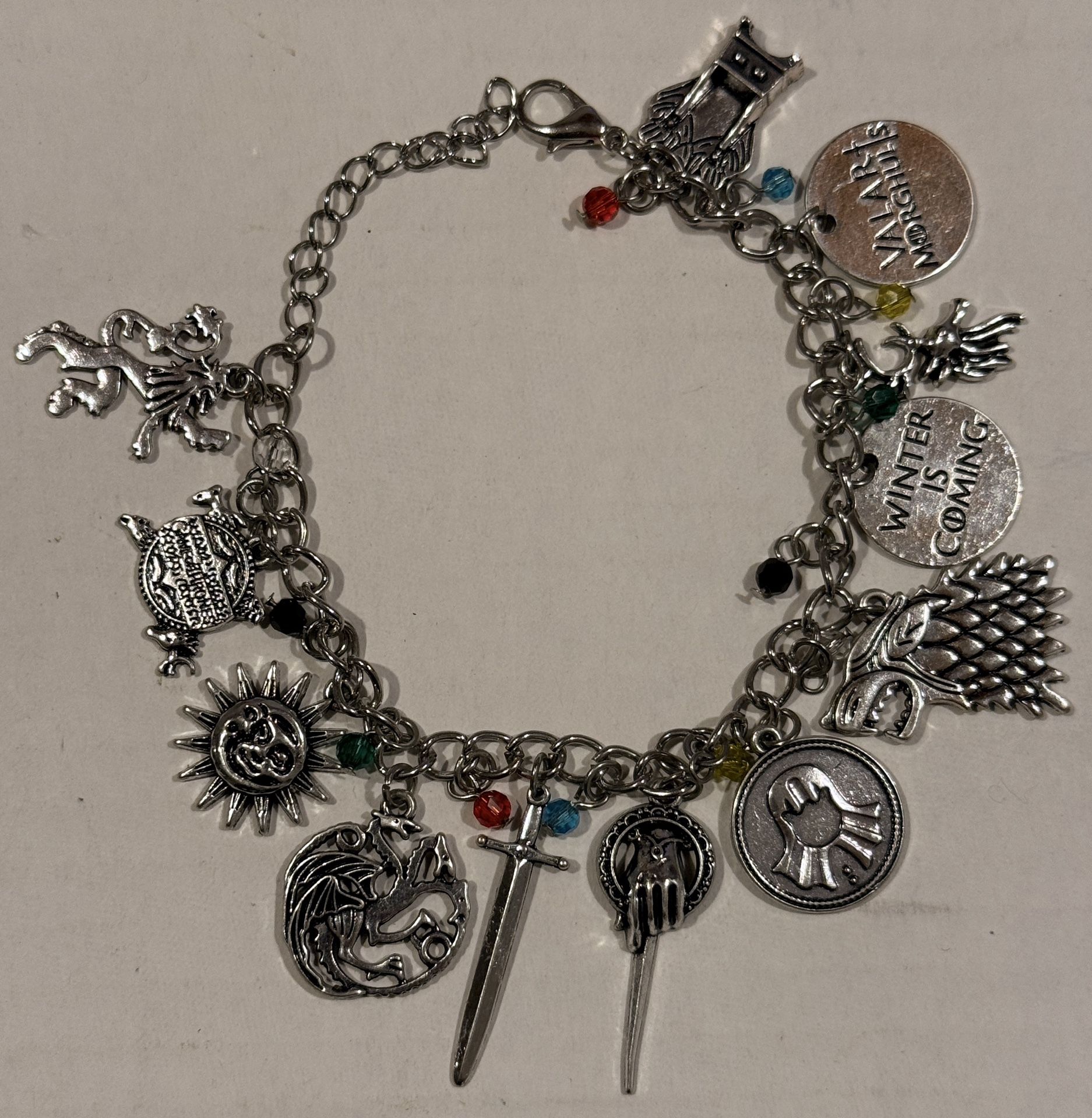 Game of Thrones Charm Bracelet