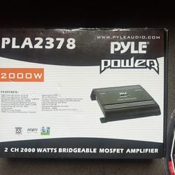 Pyle Power Amplifier With Installation Kitchen 
