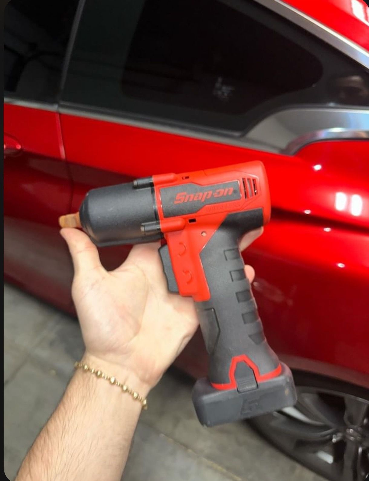 Two Snap-On Impact Drills