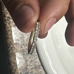 14k Gold Diamond Studded Ring 