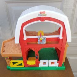 2005 Fisher Price Little People Barn With Sound Effects