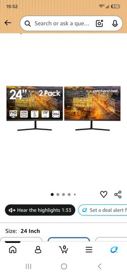 Monitors $50