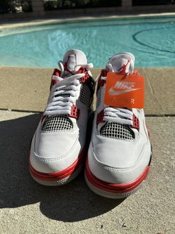 Jordan 4 Retro Fire Red