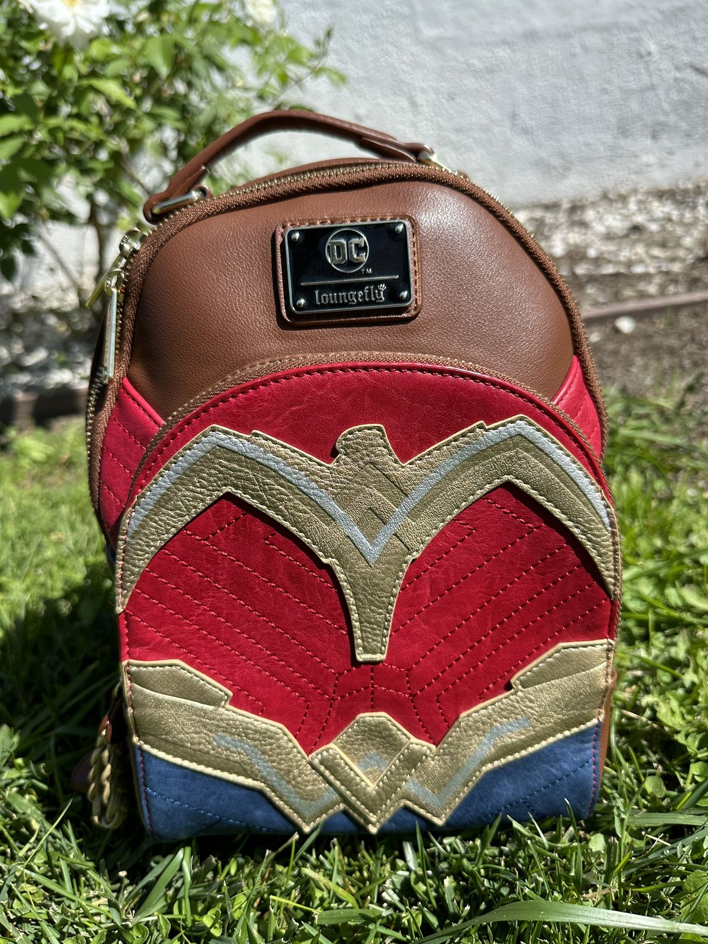 Loungefly Wonder Woman Cosplay Mini Backpack