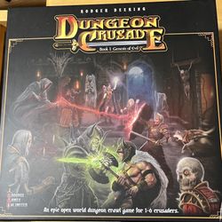 Dungeon Crusade Book I: Genesis of Evil Crusader of the Realm bundle Board Game
